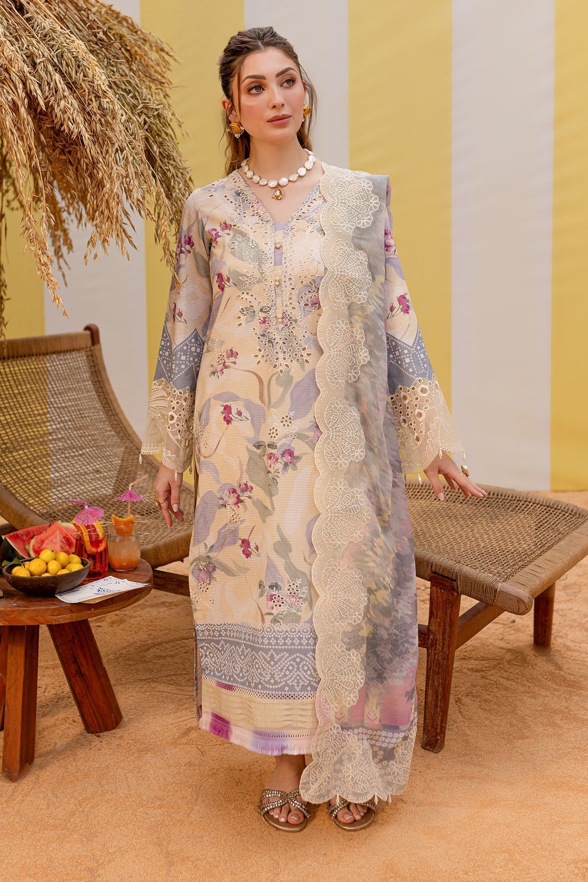 Nureh | Gardenia Lawn 25 | NSG-177 - Riwayat-e-Khas