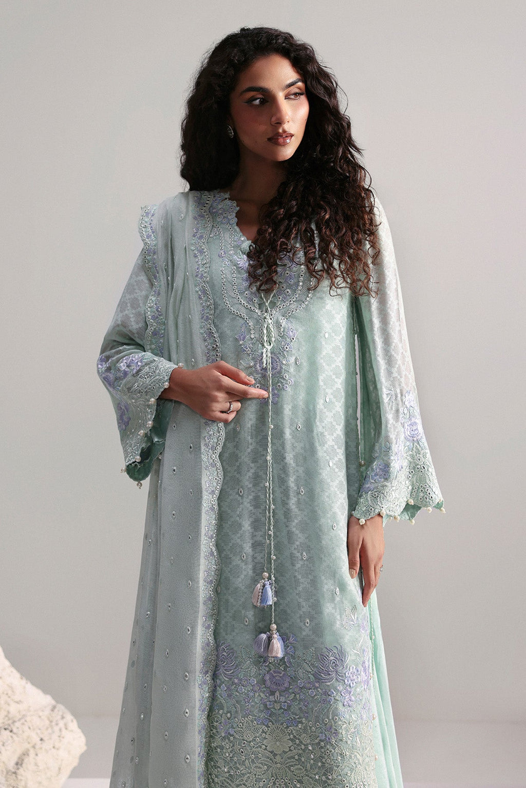 Afrozeh | Slate Ready to Wear | Elysia