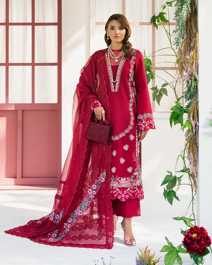 Zevk | Flora Festive Lawn Vol II | ZINNIA