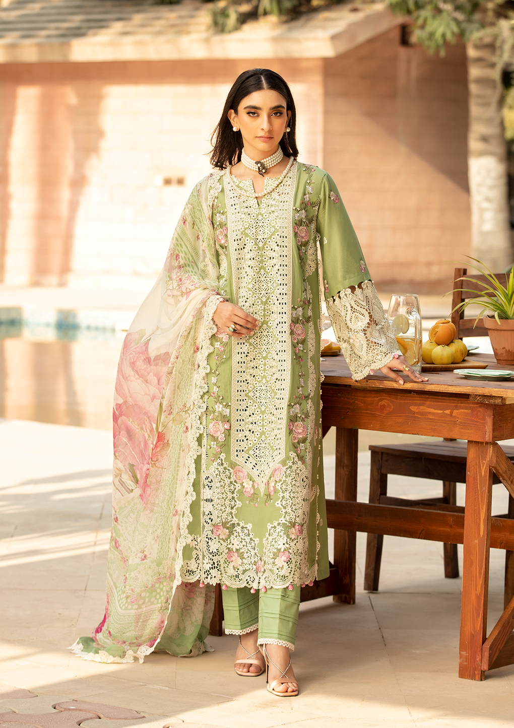 Elaf Premium | Luxury Lawn 25 | ELM-08 FIZZAH