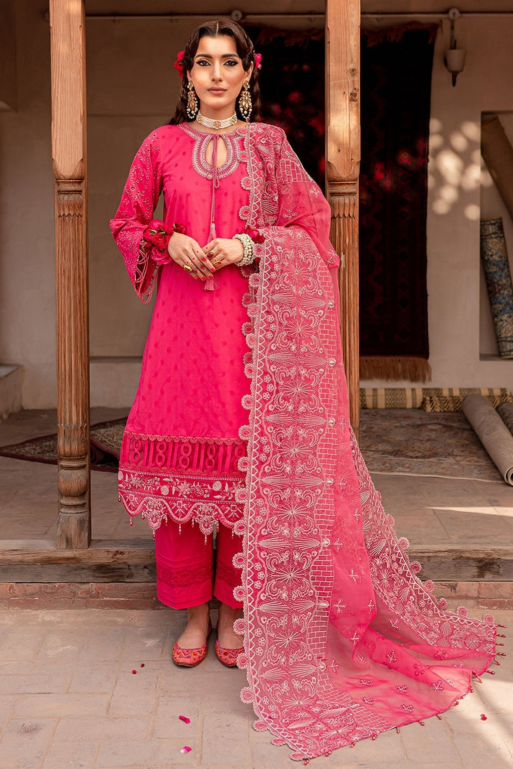 Nureh | Lawn Jacquard | NS-73 - House Of Anaya