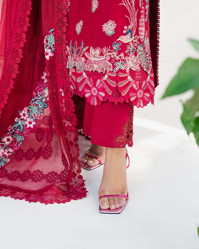 Zevk | Flora Festive Lawn Vol II | ZINNIA