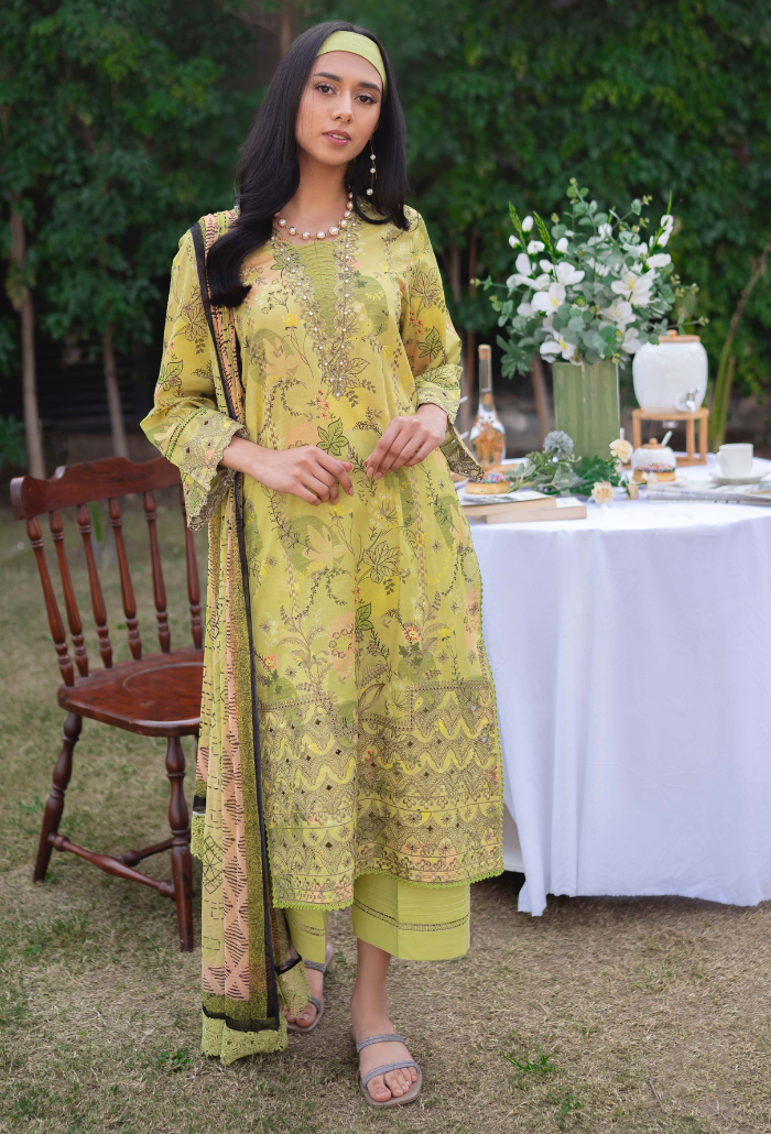 Humdum | Gardenia Lawn 24 | Printkari Lawn PLG 09 - House Of Anaya