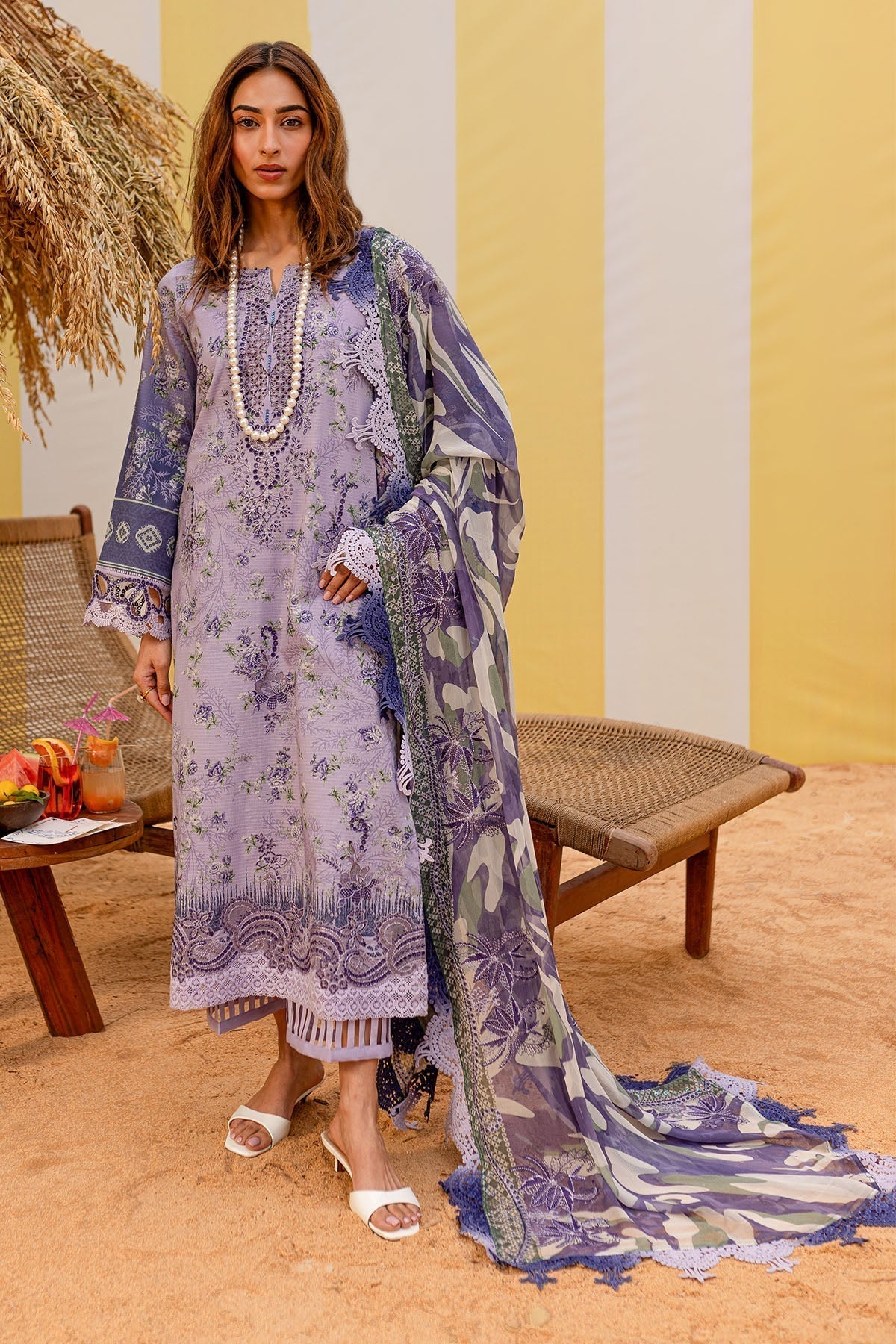 Nureh | Gardenia Lawn 25 | NSG-184 - Riwayat-e-Khas