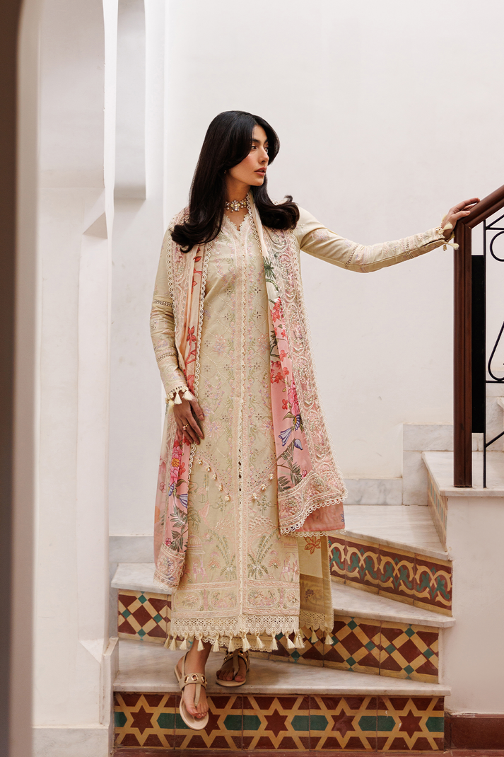 Emaan Adeel | Mirabelle Festive Luxury Lawn | BLOSSOM BLISS