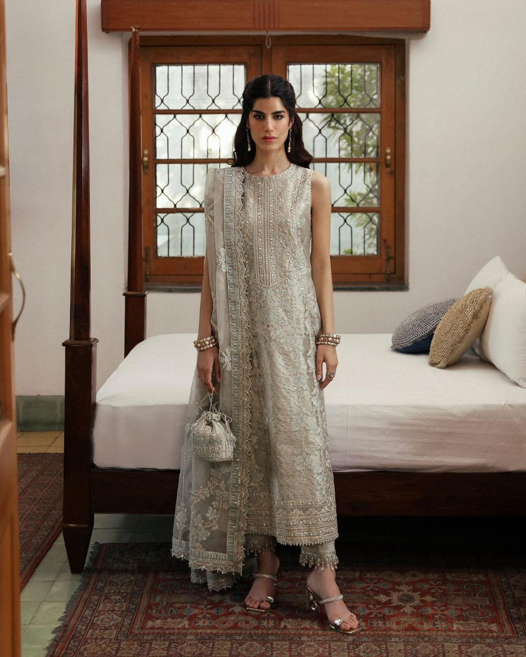 Faiza Saqlain | FS Luxe Mehermah | Damaris - House Of Anaya