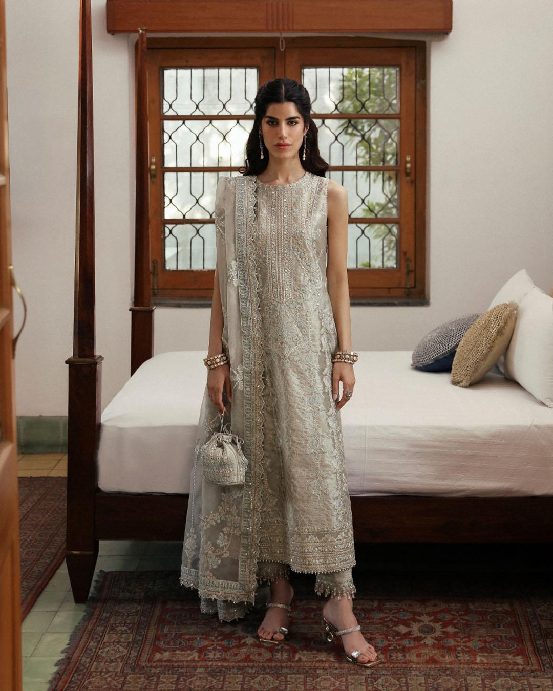 Faiza Saqlain | FS Luxe Mehermah | Damaris - House Of Anaya