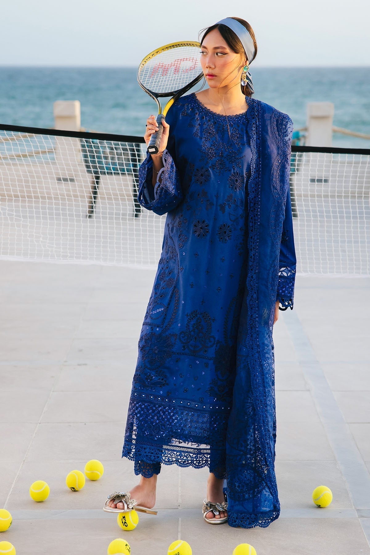 Nureh | Eid Escape Lawn | BLUME NE-90