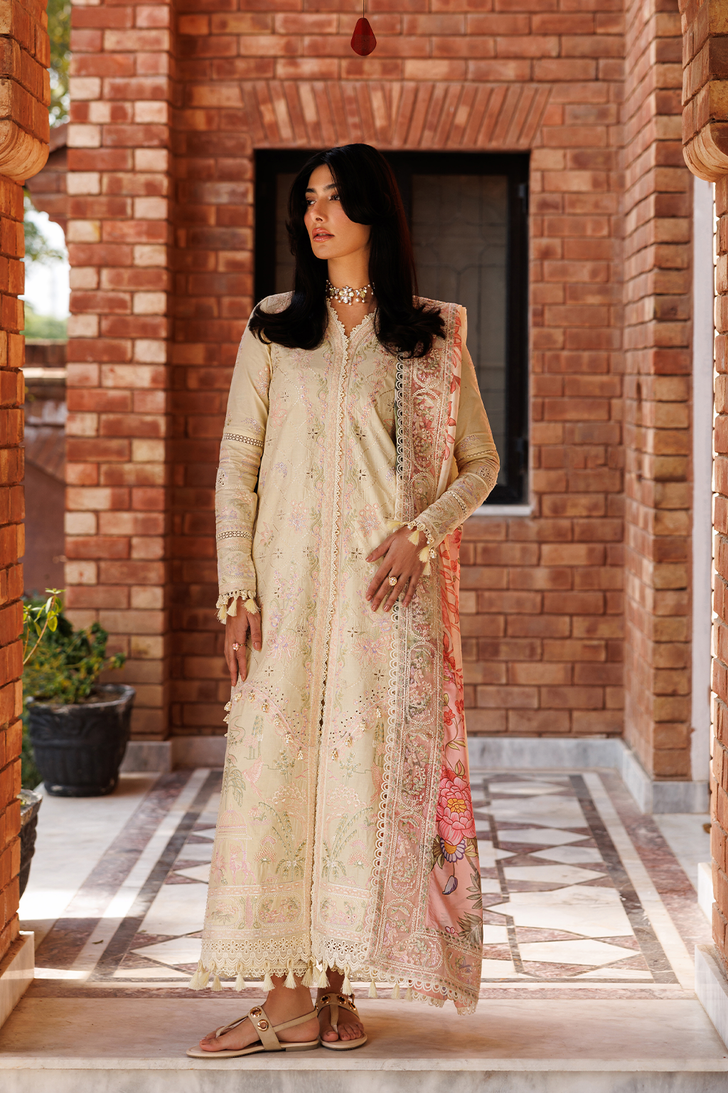 Emaan Adeel | Mirabelle Festive Luxury Lawn | BLOSSOM BLISS