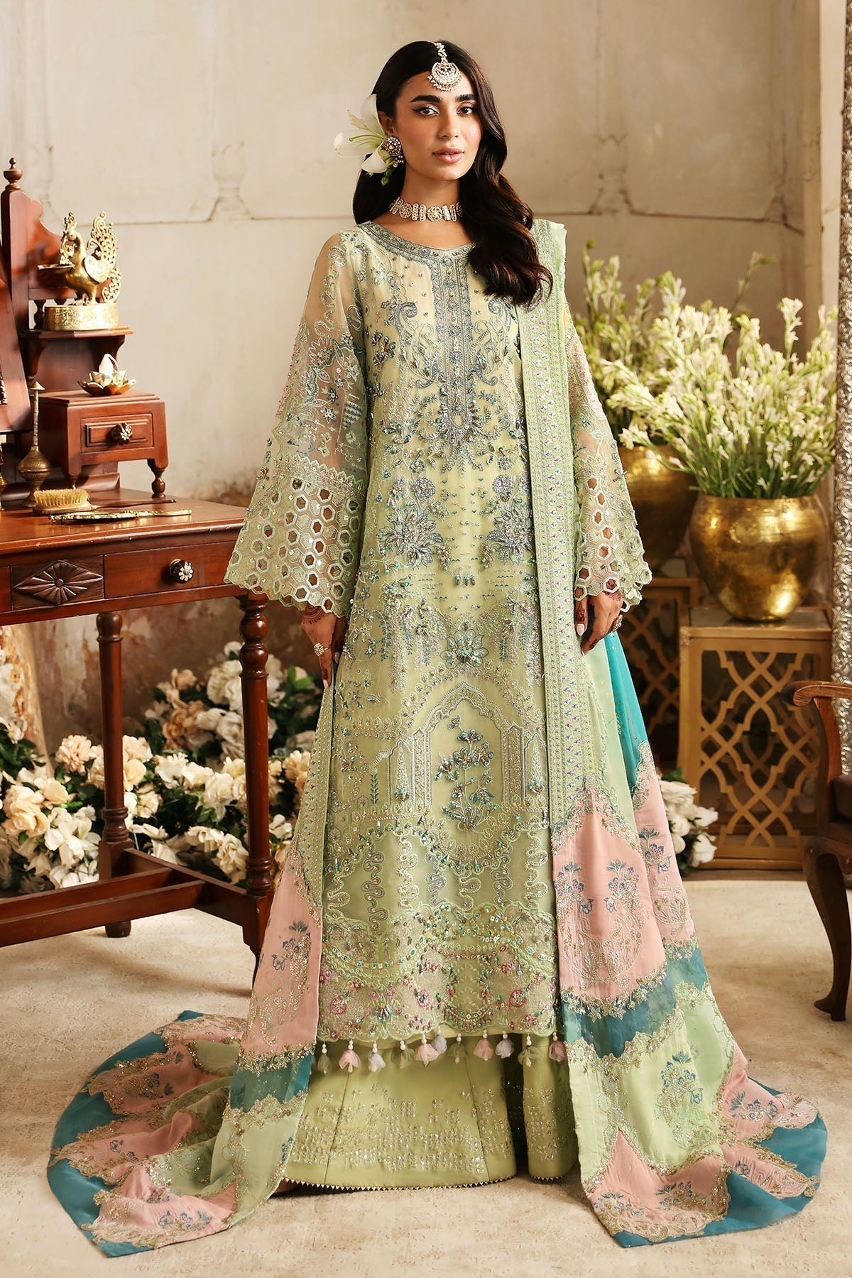 Nureh | Jhoomro Wedding Formals | NL-67 MAHI-ROO - Riwayat-e-Khas