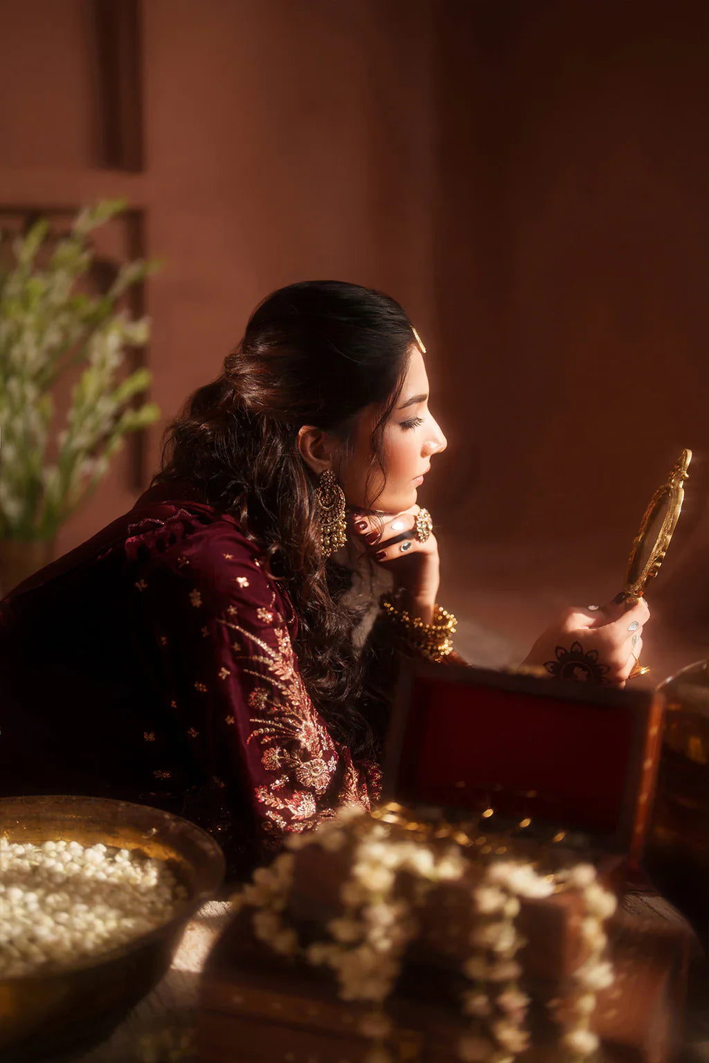 IZNIK | Raagni Velvet Formals | IV-55 Embroidered Velvet