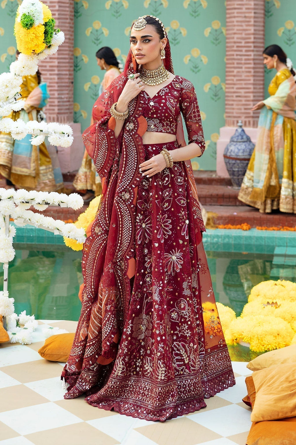 Nureh | Jhoomro Wedding Formals | NL-53 - MAHRO - Riwayat-e-Khas