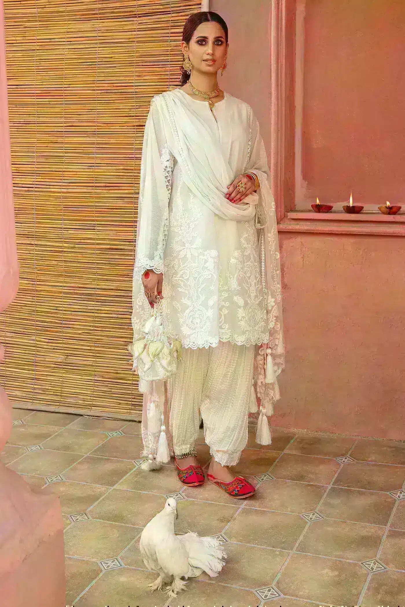 Nilofer Shahid | Nur e Subh Formals | Motiya - Riwayat-e-Khas
