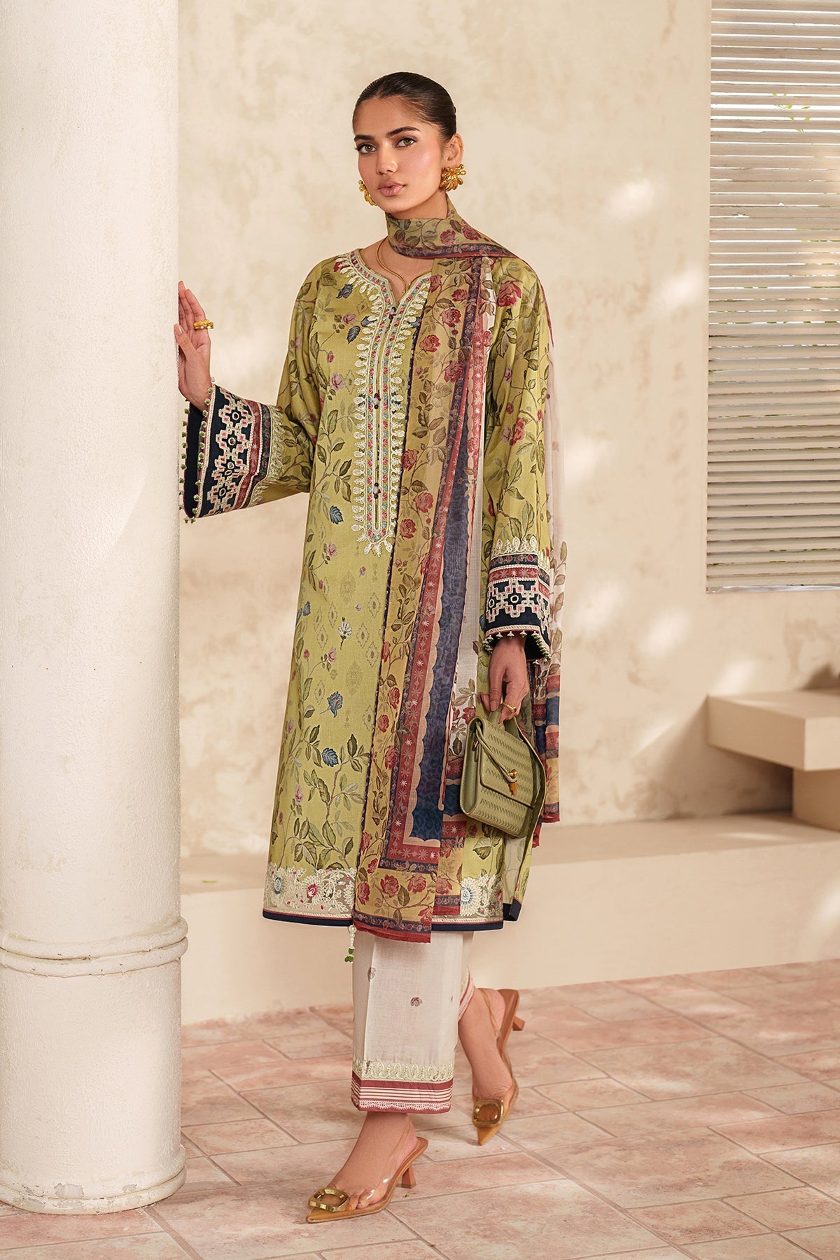 Baroque | Embroidered Lawn | SF-4414