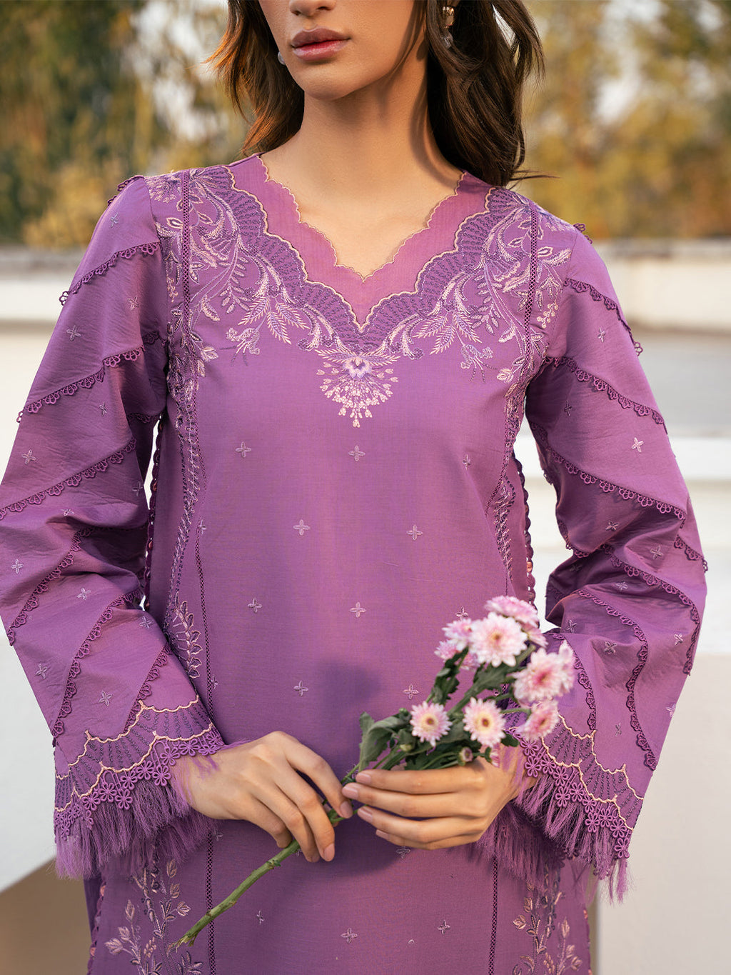 Bin Ilyas | Hazel Printed Lawn 25 | 2071 - A