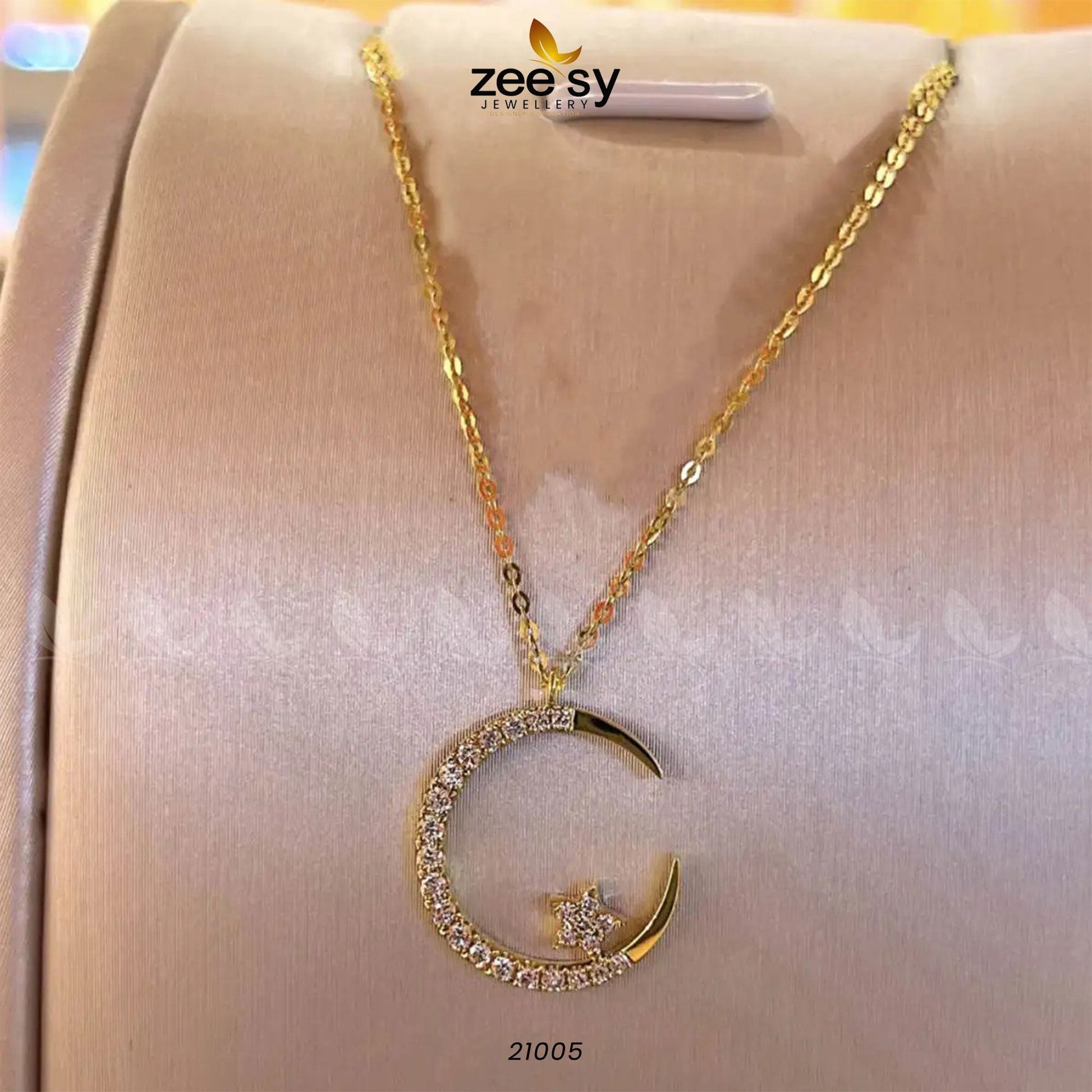 Chandi Moon Pendant (Silver 925) - Libasekhas
