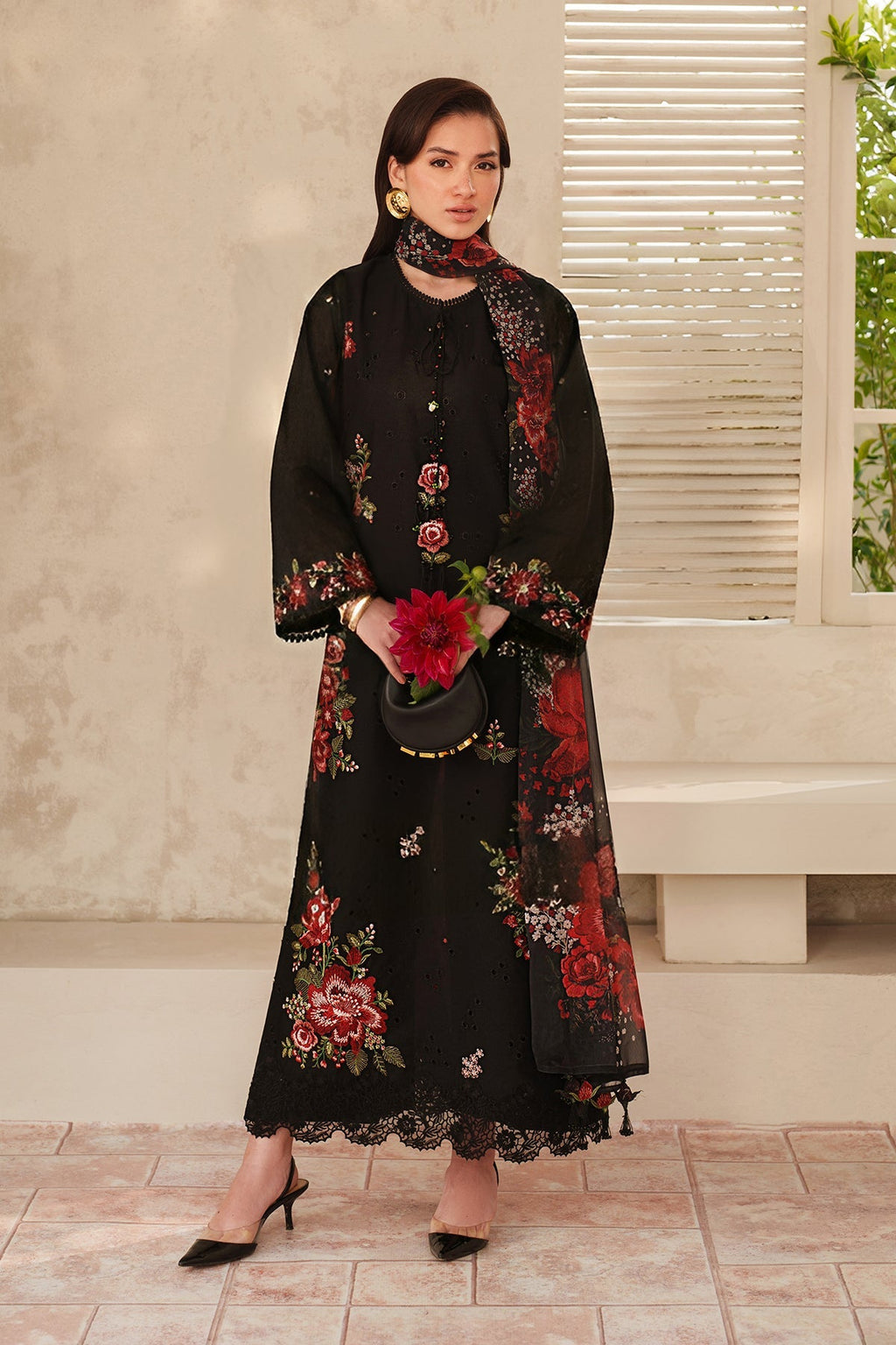 Baroque | Embroidered Lawn | SF-4399