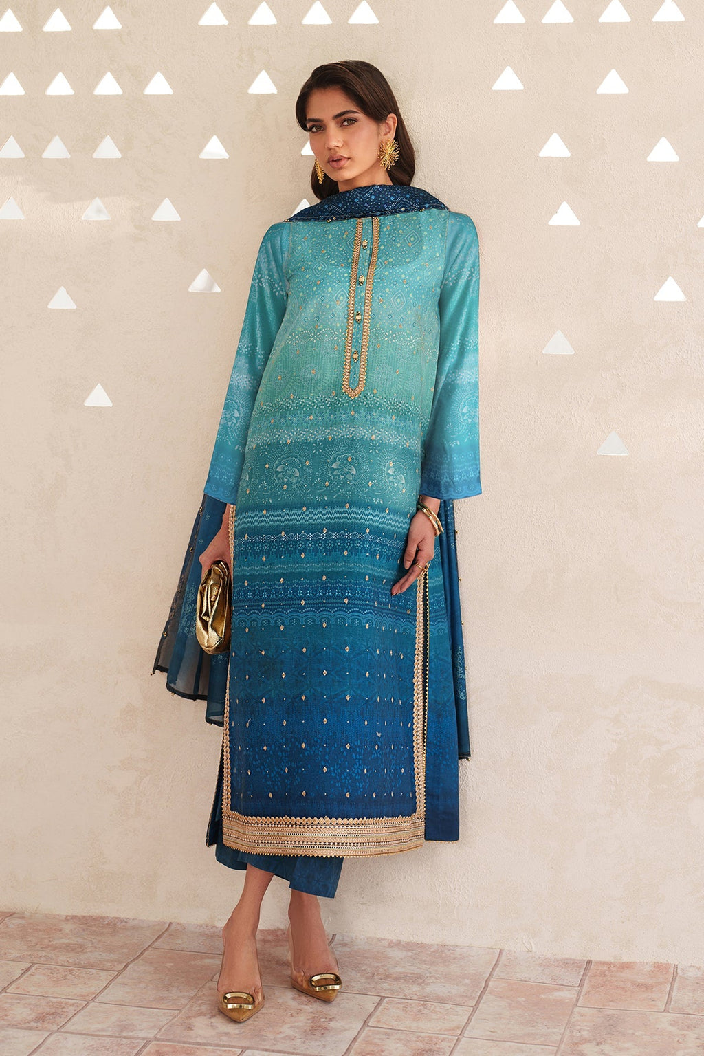 Baroque | Embroidered Lawn | SF-4400