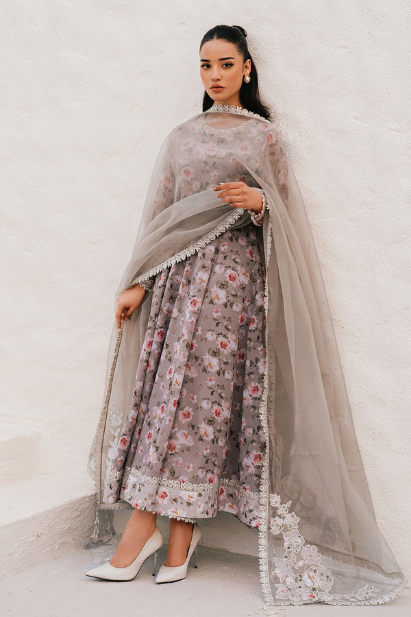 Baroque | Luxury Pret 25 | EMBROIDERED CHIFFON PR-1090