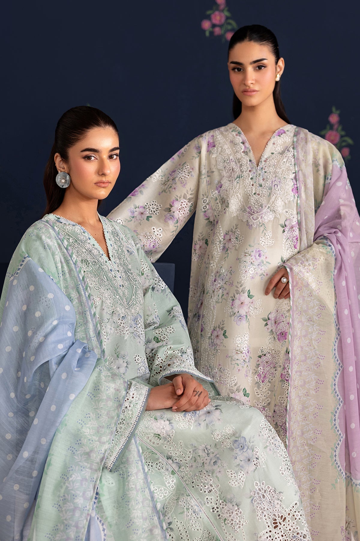Baroque | Embroidered Lawn | SF-4470