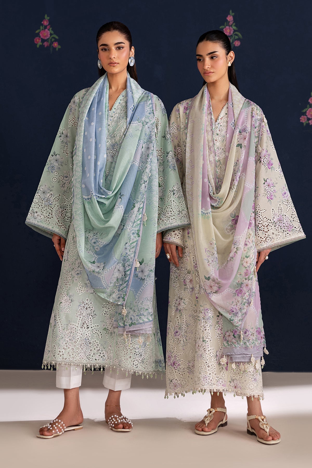 Baroque | Embroidered Lawn | SF-4469
