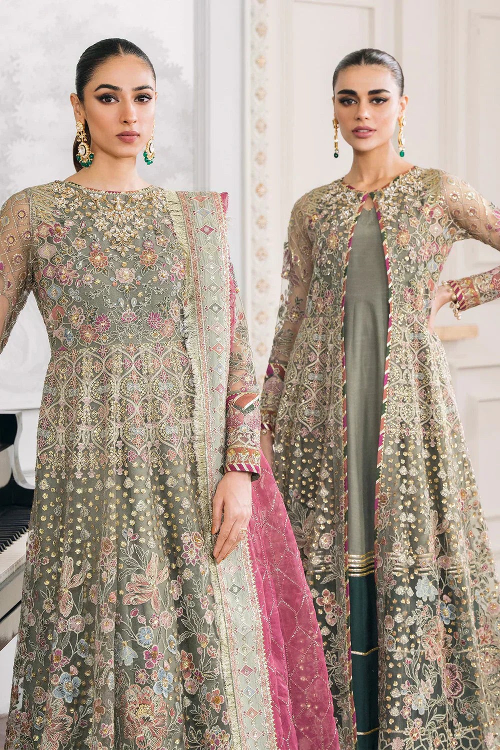 Baroque | Chantelle Embroidered Collection 2024 | CH12-02 - House Of Anaya