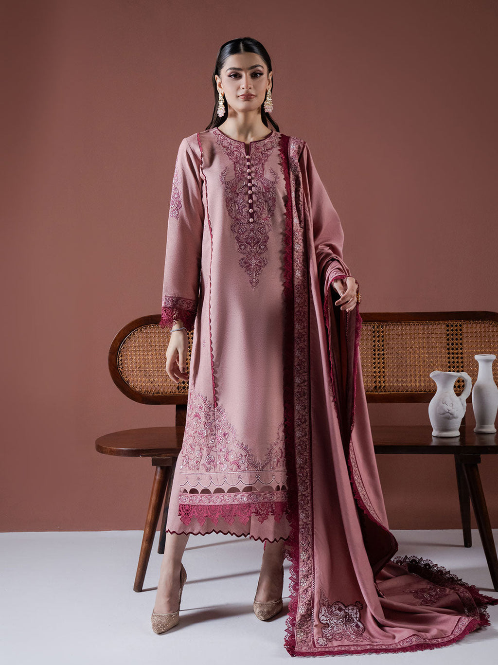 Faiza Faisal | Winter Edit 2024 | LEENA - House Of Anaya
