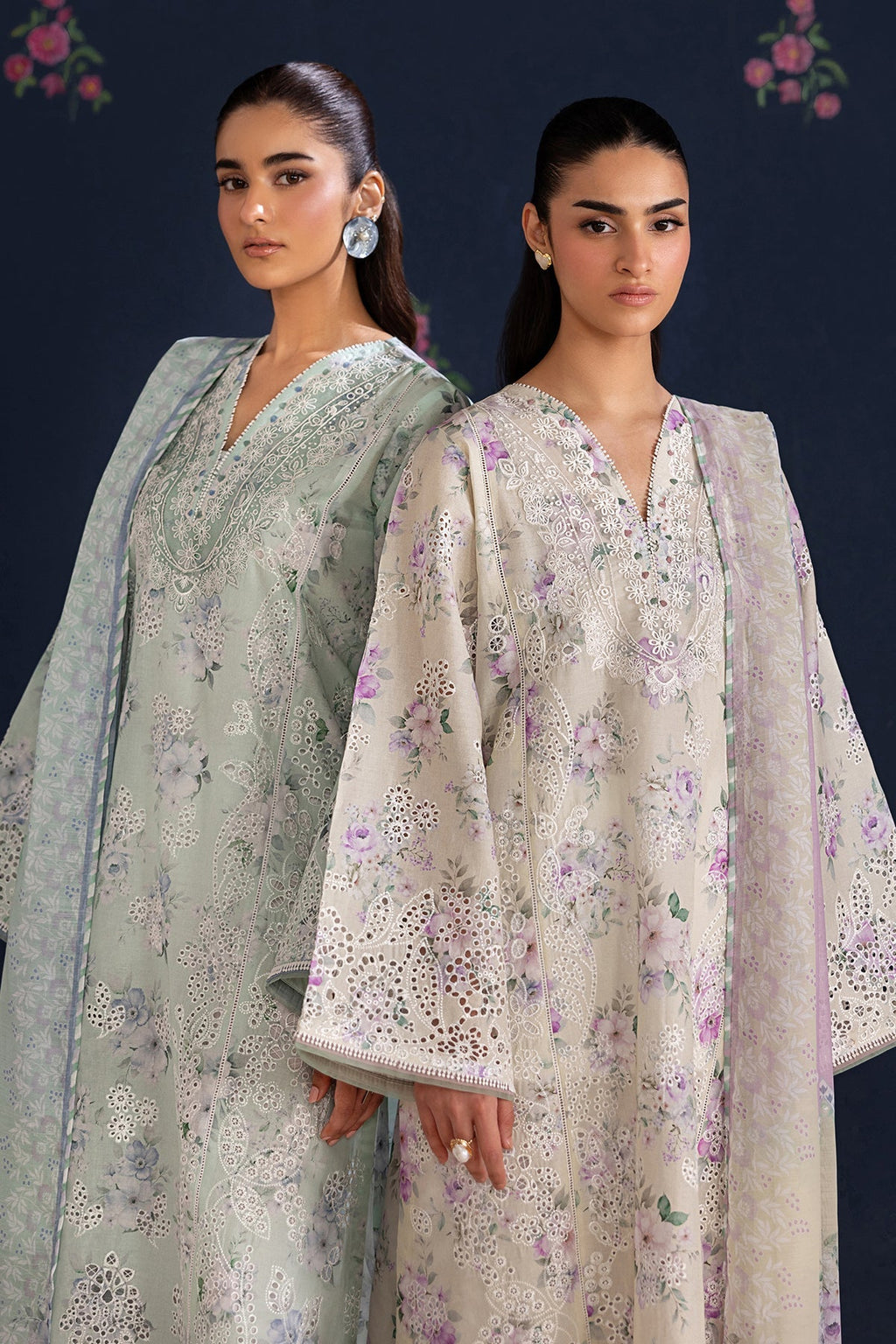 Baroque | Embroidered Lawn | SF-4470