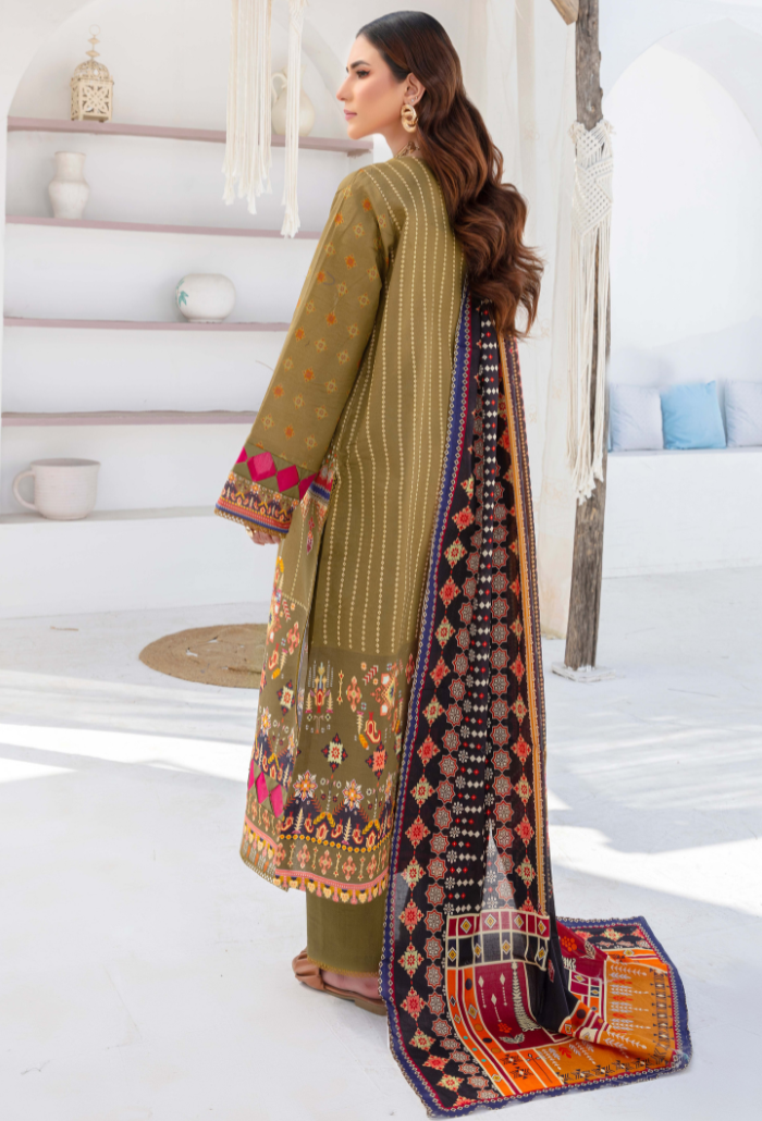 Humdum | Saira Bano Lawn 24 | D06 - House Of Anaya
