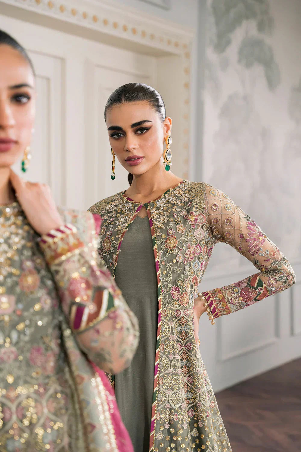 Baroque | Chantelle Embroidered Collection 2024 | CH12-02 - House Of Anaya