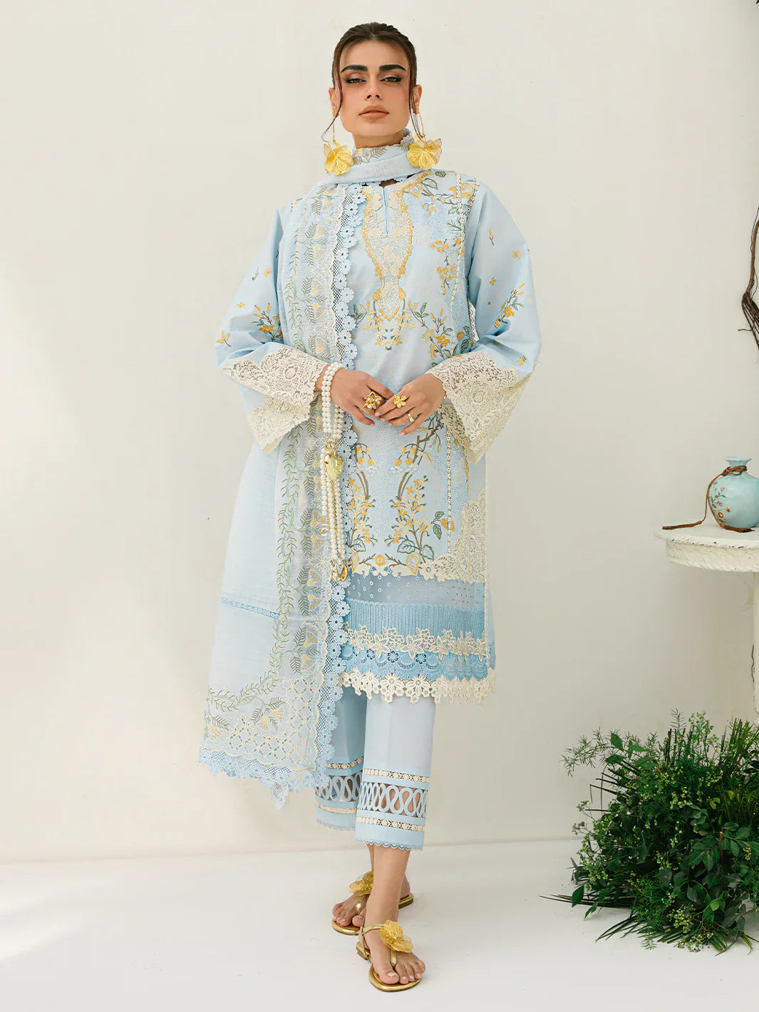 Bin ilyas | Signature Pret 25 | 233 - A | 3 PC Pret