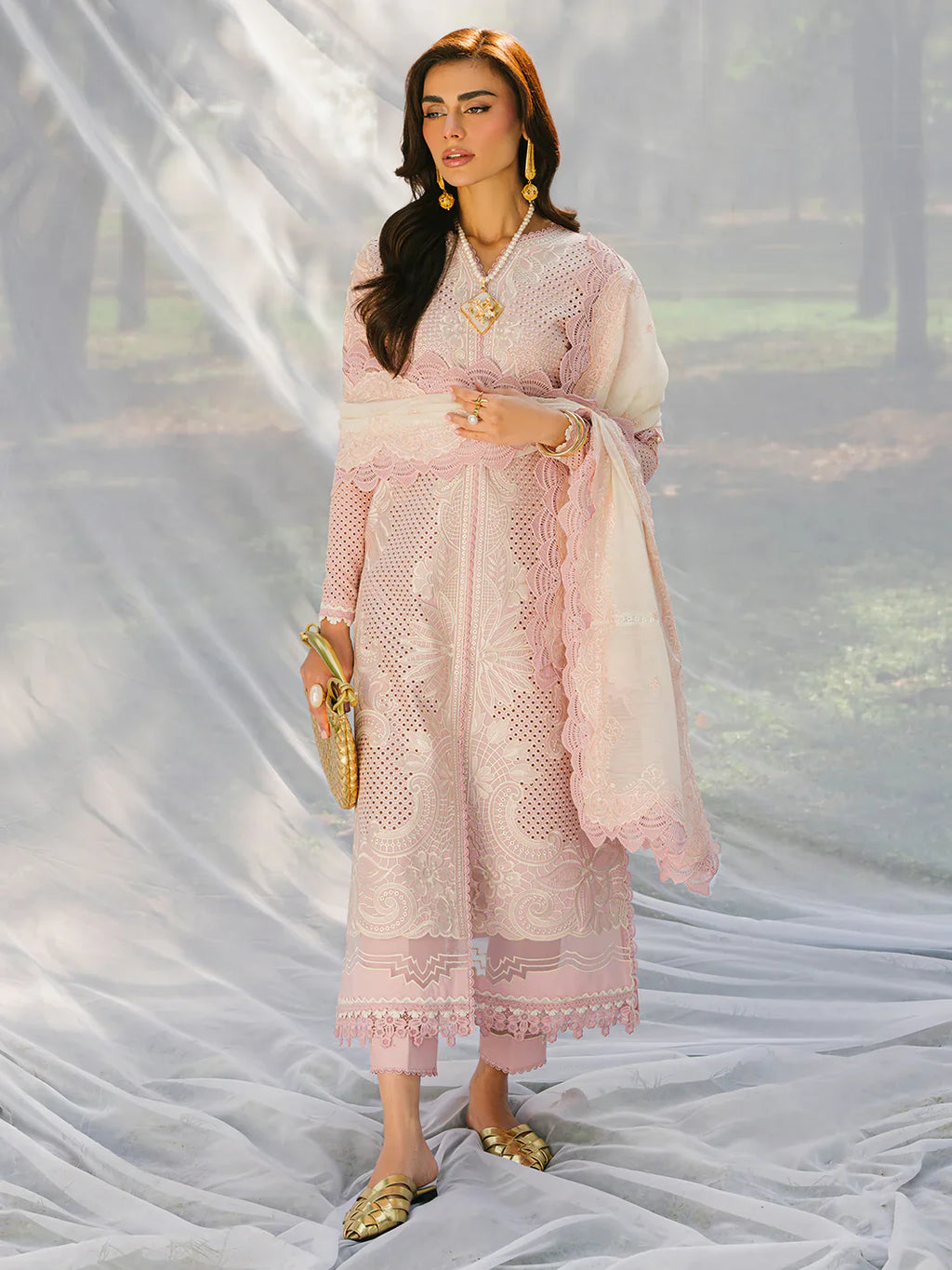 Bin ilyas | Signature Pret 25 | 234 - A | 3 PC Pret