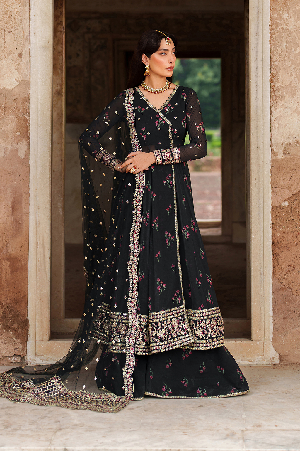 Iznik | Festive Formal | UE-550 Printed Chiffon
