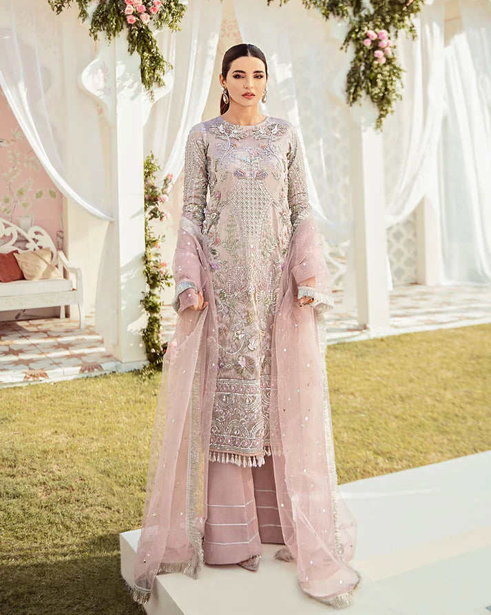 Gulaal | Fleur De Rose | Clair Embroidered Net 3-Piece Suit WS-05