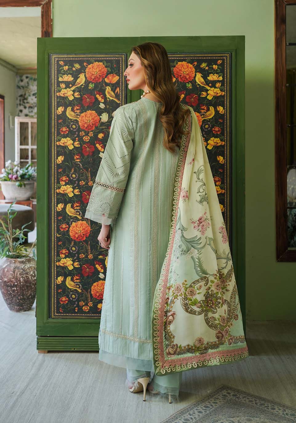 Zarqash | Tresor Luxury Lawn 24 | ZQT 009 GISELLE - Riwayat-e-khas