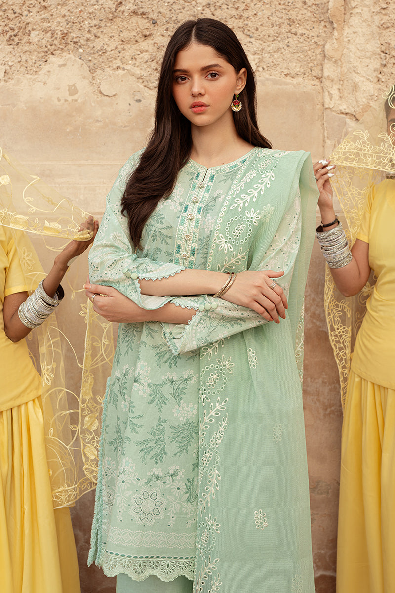 Cross Stitch | Premium Lawn 24 | ICE LILY - House Of Anaya