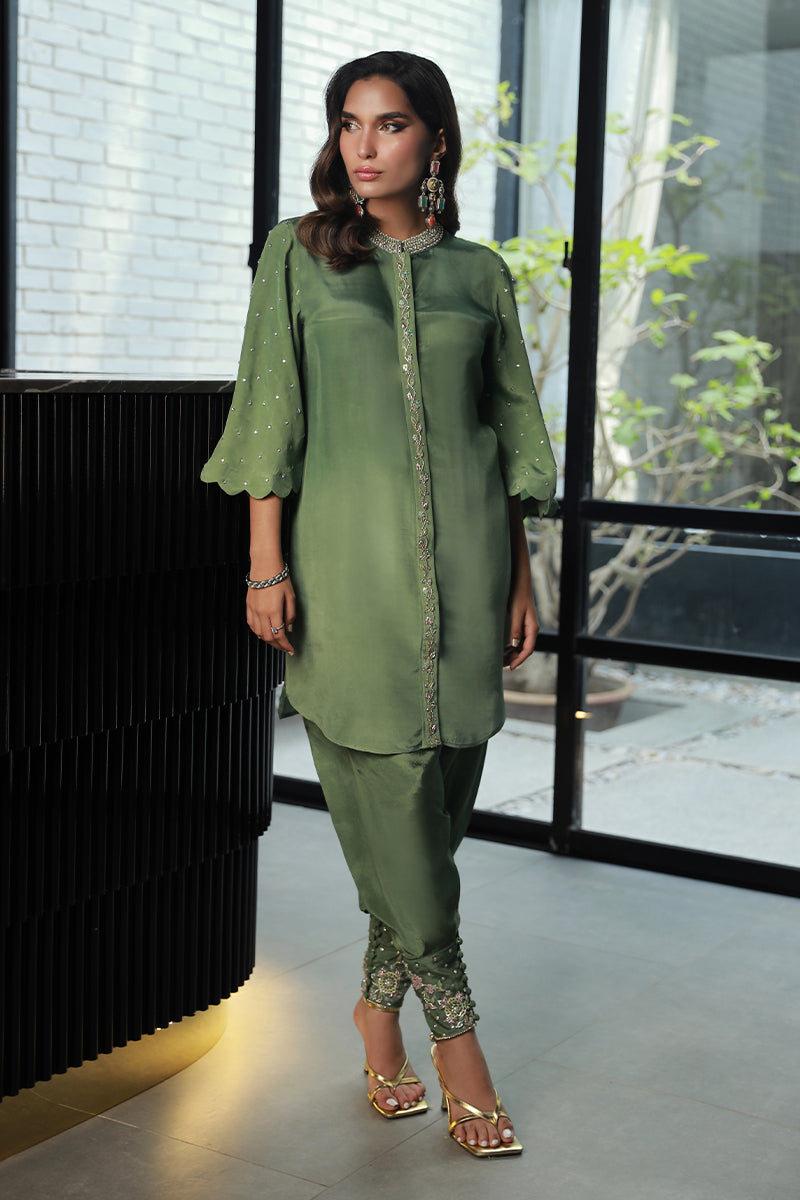 Wardha Saleem | Luxury Pret Traditional Wear | RAYA (2PC) - Riwayat-e-Khas