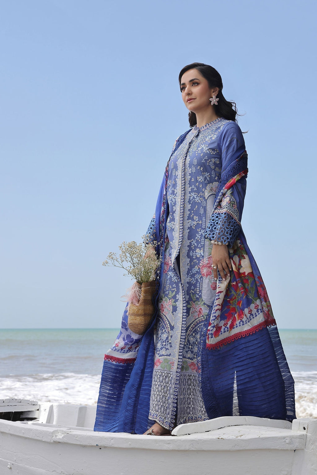 Maryam Hussain | Luxury Lawn 24 | AYRA - Riwayat-e-Khas
