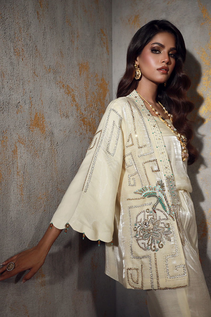 Wardha Saleem | Luxury Pret Fusion Wear | NOEL - Riwayat-e-Khas