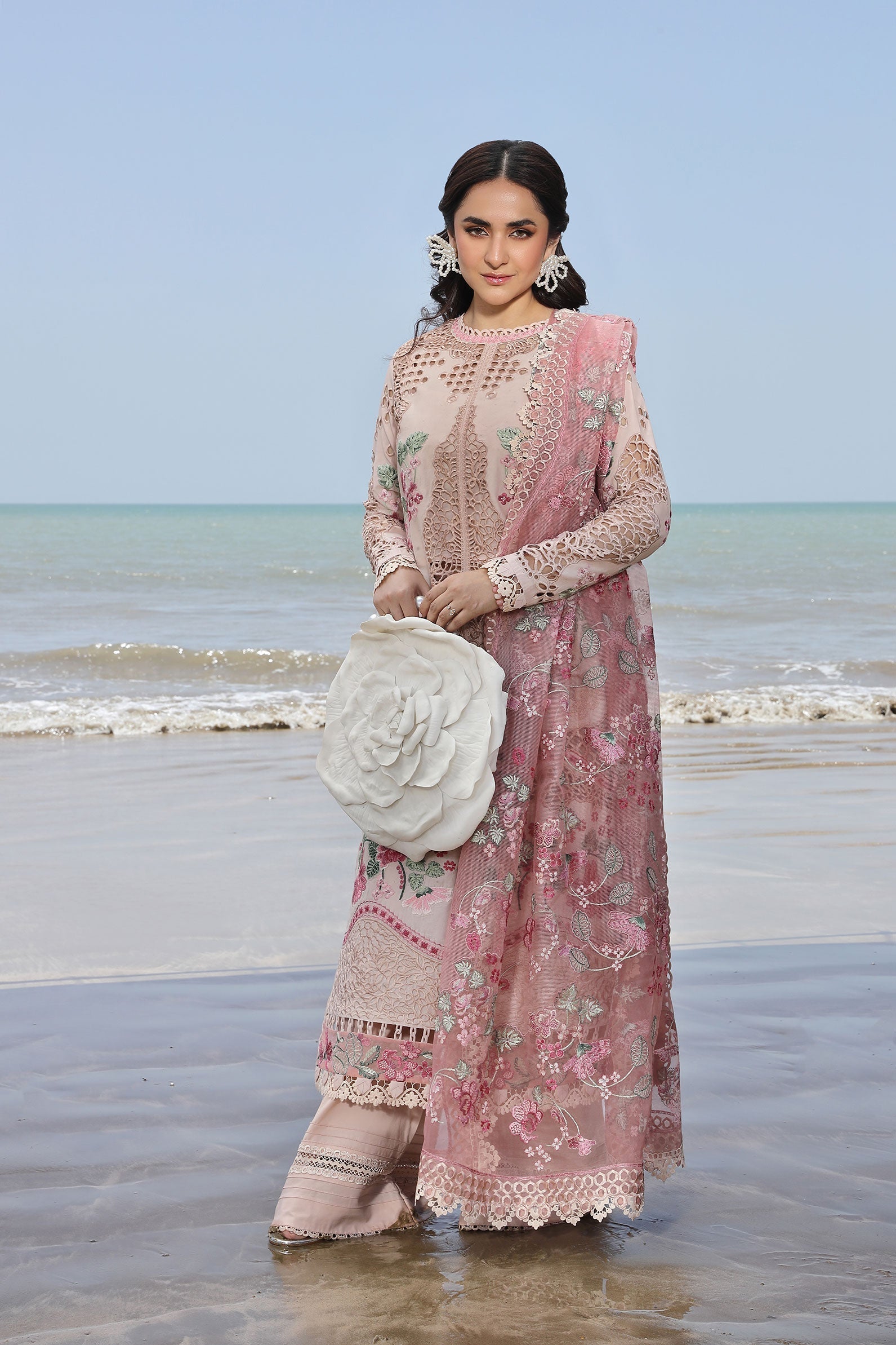 Maryam Hussain | Luxury Lawn 24 | MAYA - Riwayat-e-Khas
