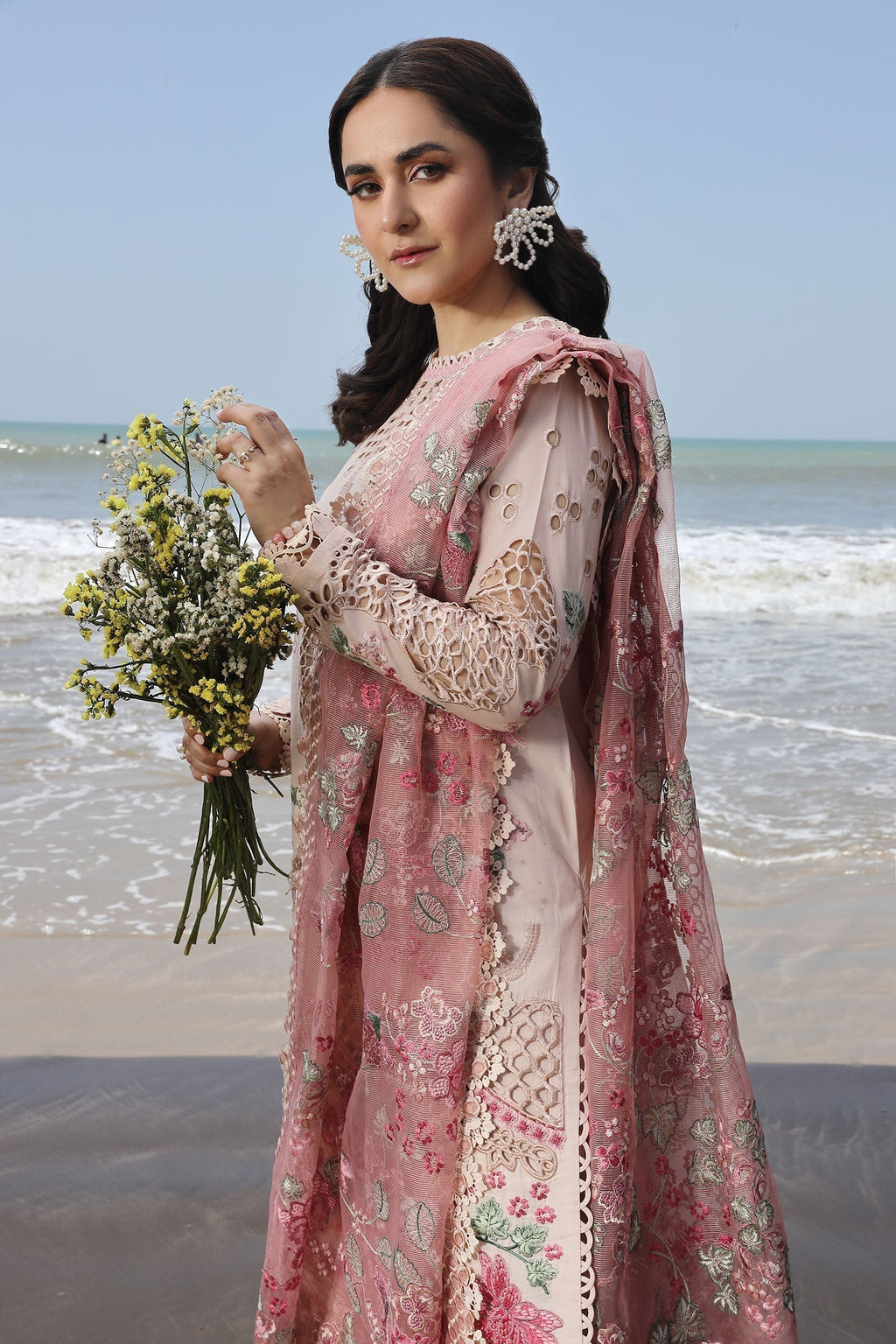 Maryam Hussain | Luxury Lawn 24 | MAYA - Riwayat-e-Khas