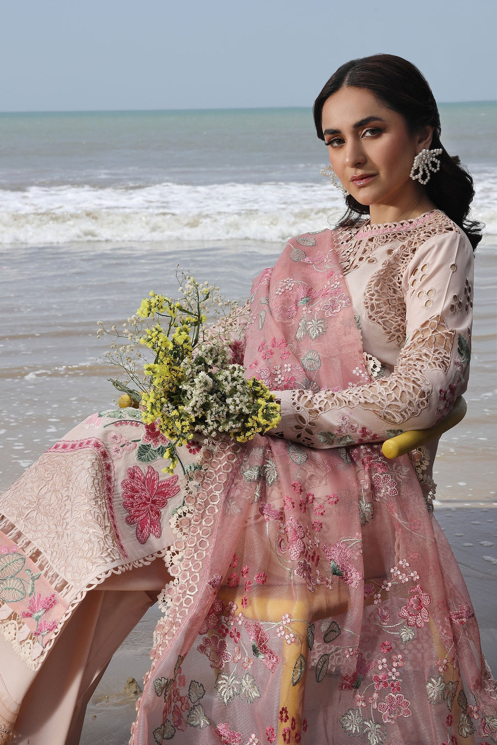 Maryam Hussain | Luxury Lawn 24 | MAYA - Riwayat-e-Khas