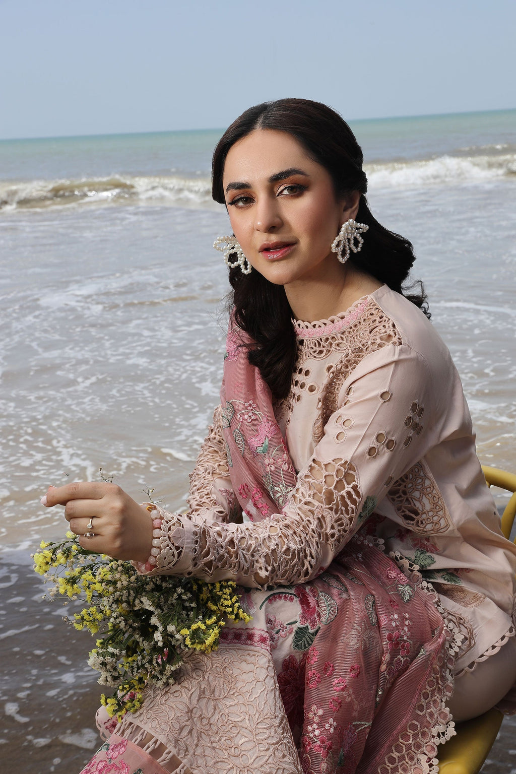 Maryam Hussain | Luxury Lawn 24 | MAYA - Riwayat-e-Khas