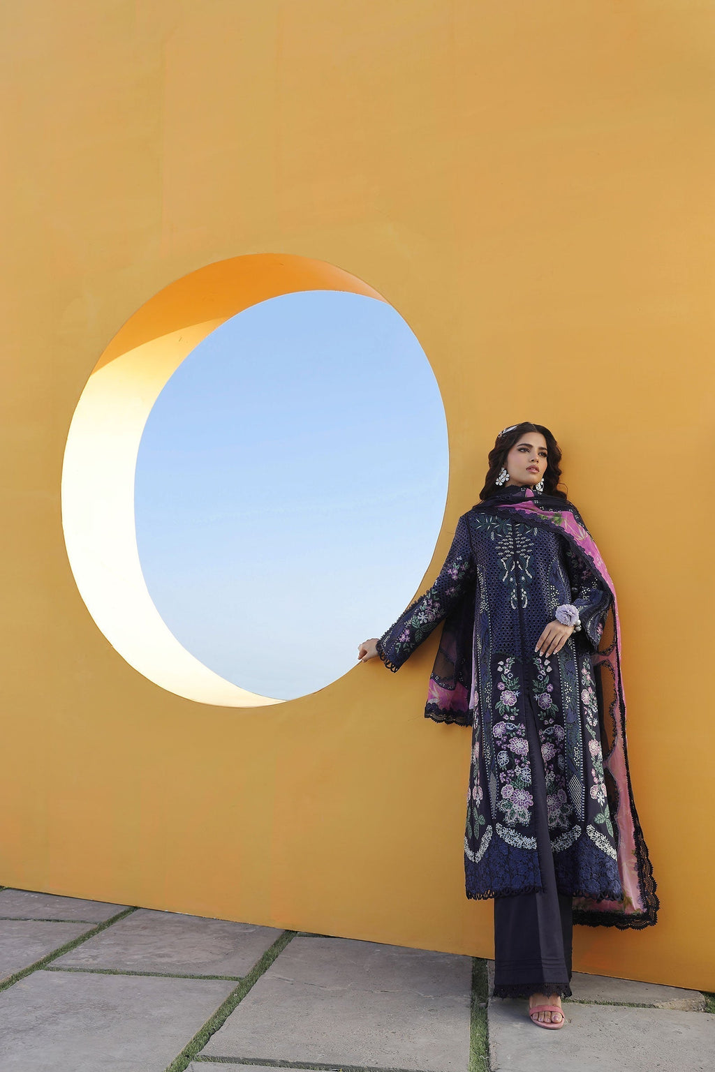 Maryam Hussain | Luxury Lawn 24 | ZOYA - Riwayat-e-Khas