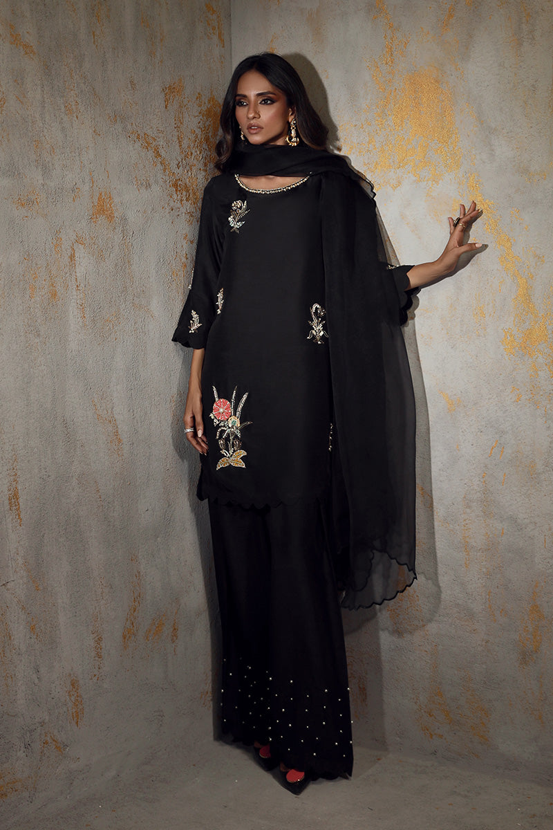 Wardha Saleem | Luxury Pret Fusion Wear | LEISHA - Riwayat-e-Khas