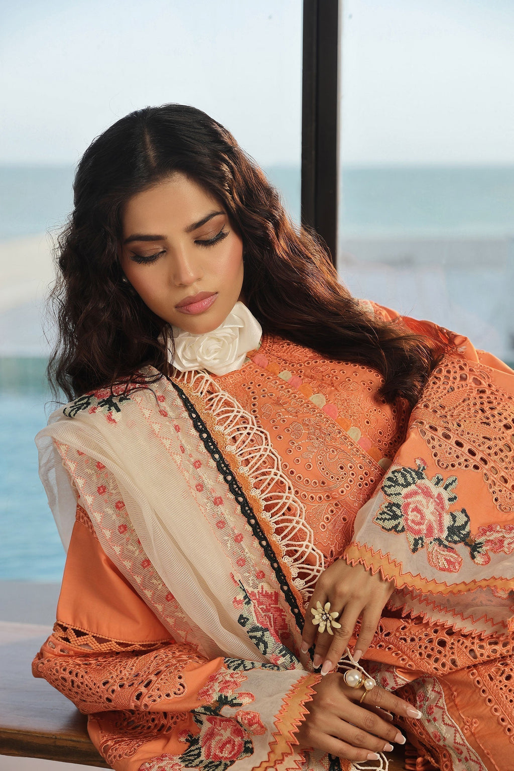 Maryam Hussain | Luxury Lawn 24 | XURI - Riwayat-e-Khas