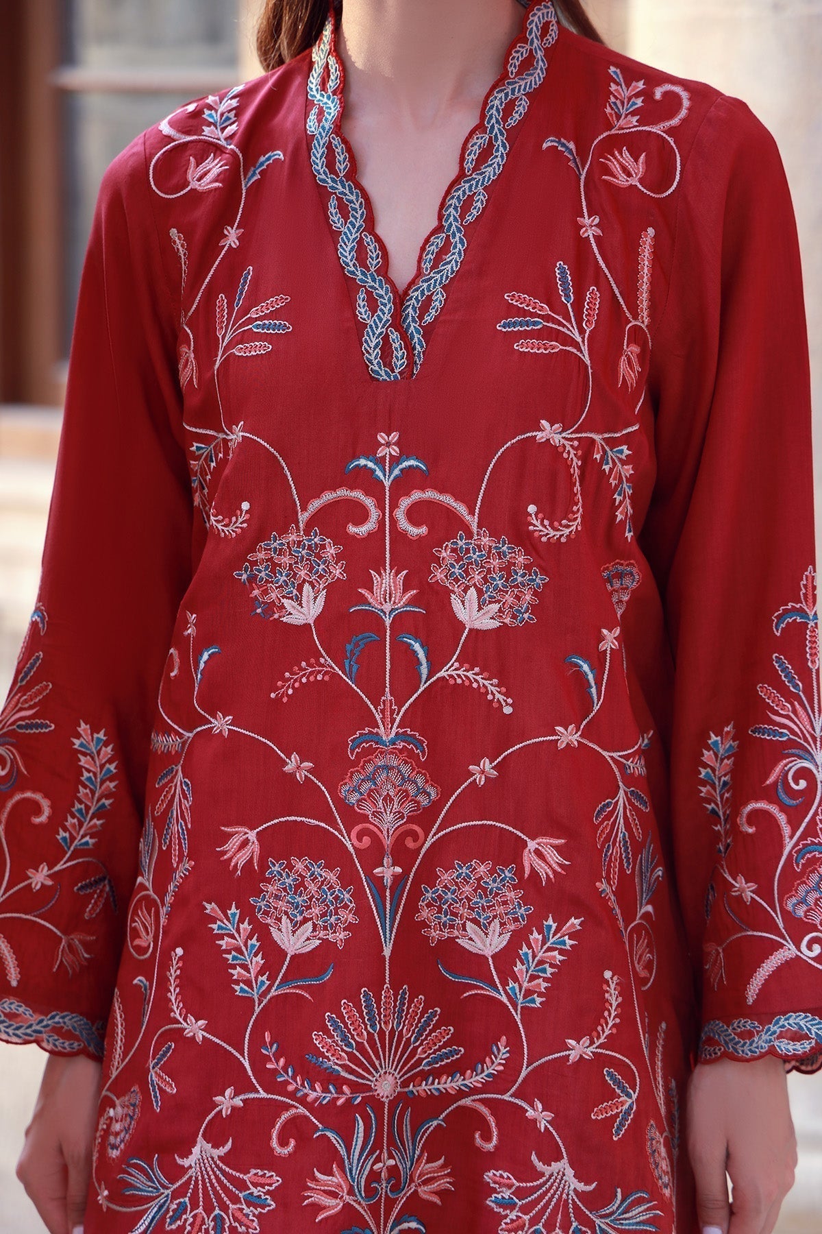 Sahar | Luxe Pret 25 | Crimson Garden