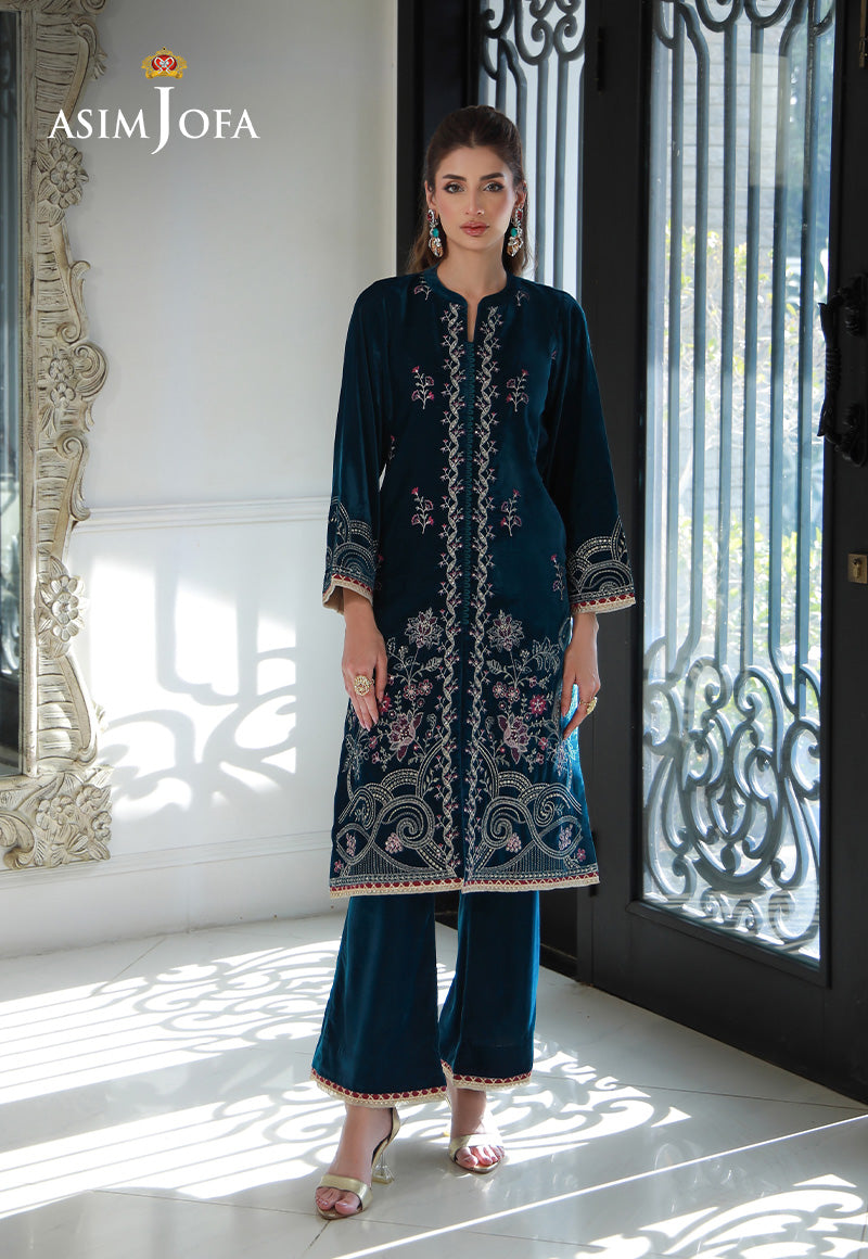 Asim Jofa | Velvet Edit | AJVG-09 - Riwayat e Khas