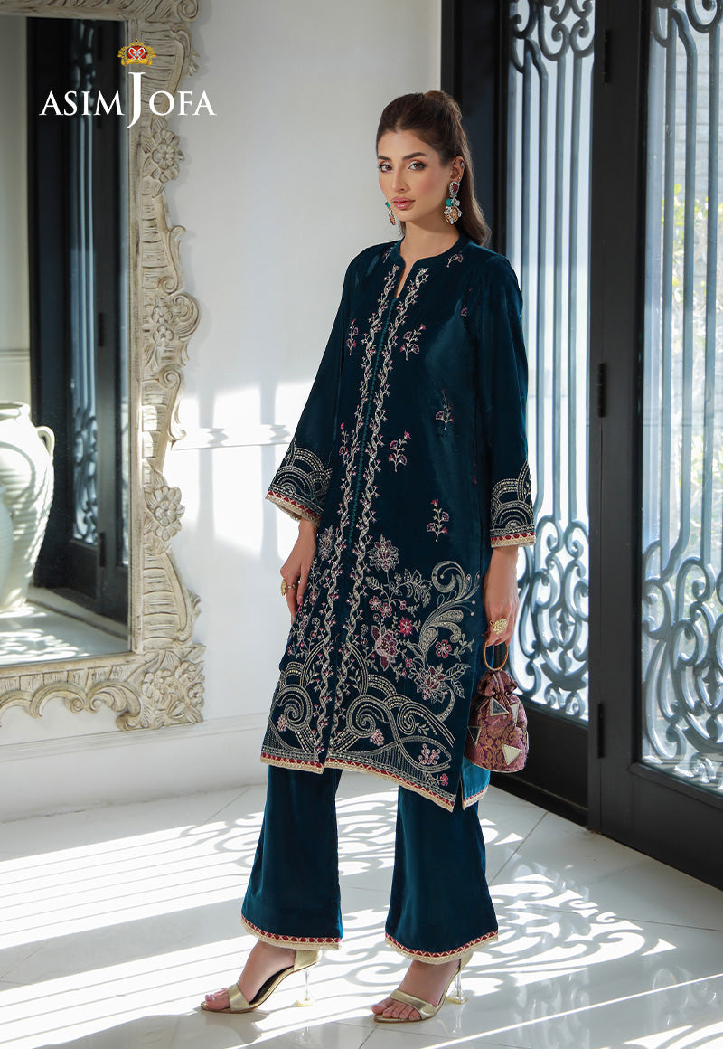 Asim Jofa | Velvet Edit | AJVG-09 - Riwayat e Khas