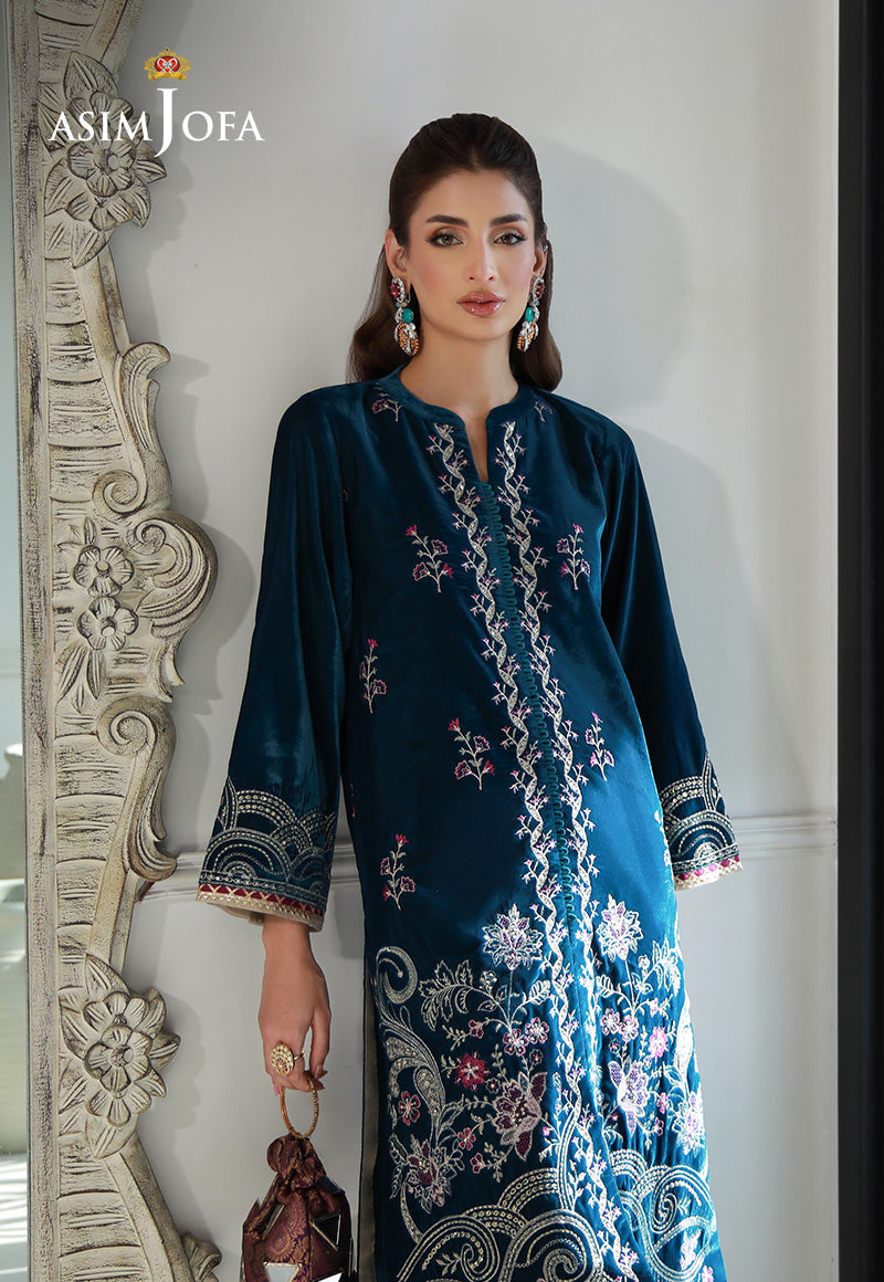 Asim Jofa | Velvet Edit | AJVG-09 - Riwayat e Khas